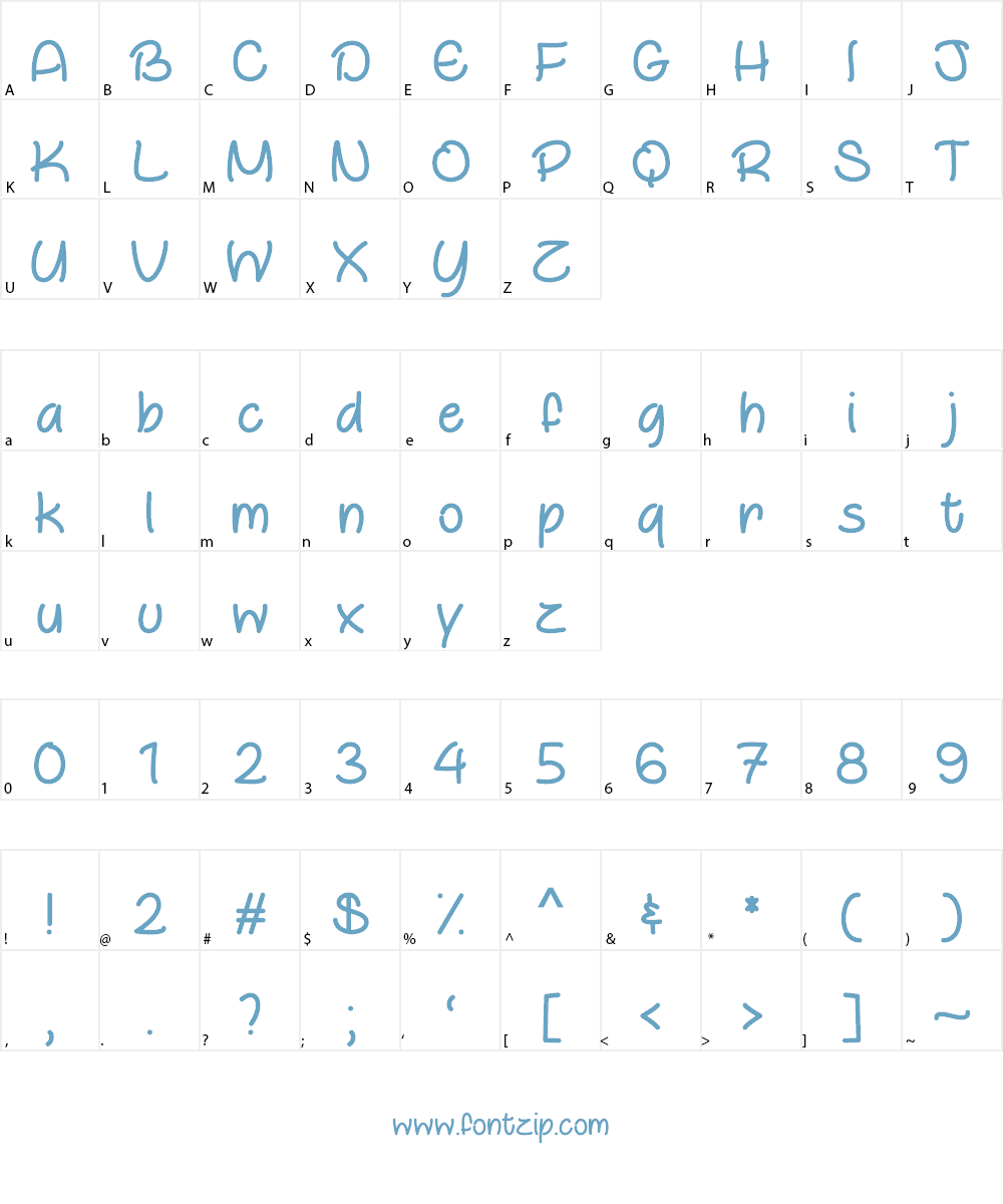 Otterly Adorable Font Character